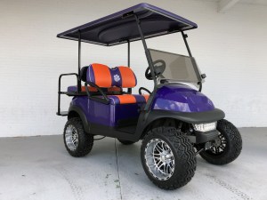 ELECTRIC GOLF CARTS FOR SALE IN SC CLEMSON LIFTED CLUB CAR PRECEDENT 02